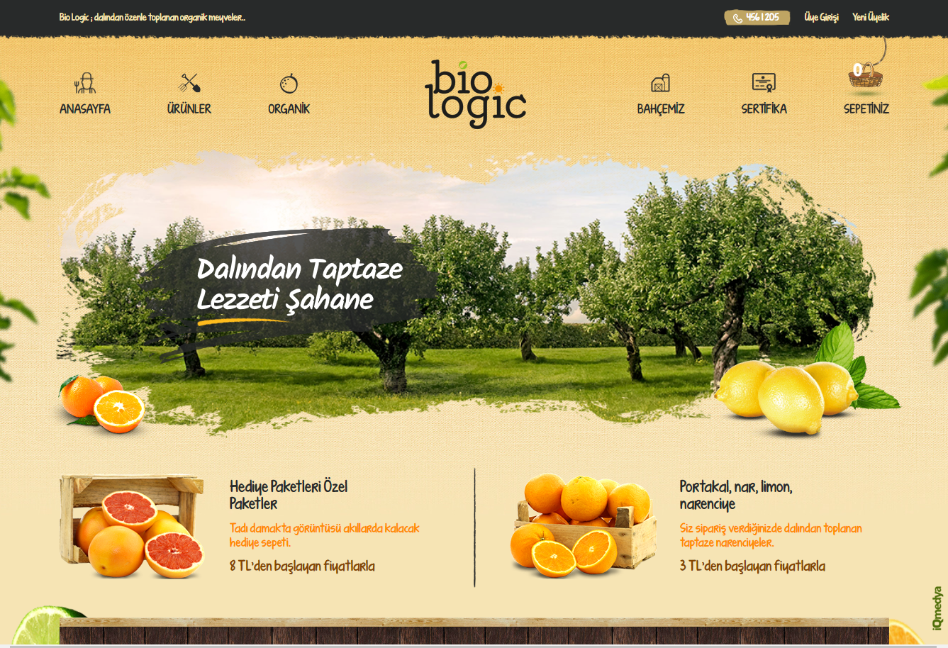 Biologic web site tasarm